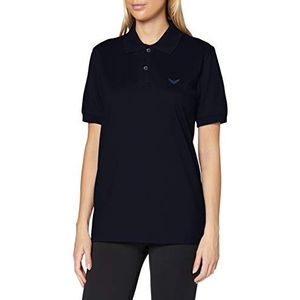 Trigema Dames poloshirt Deluxe Piqué 527601, blauw (046), 3XL