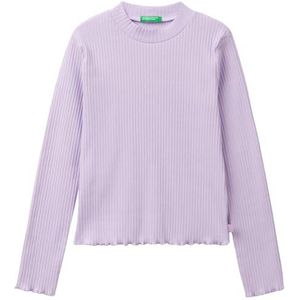 United Colors of Benetton T-shirt voor meisjes en meisjes, Paars, 170