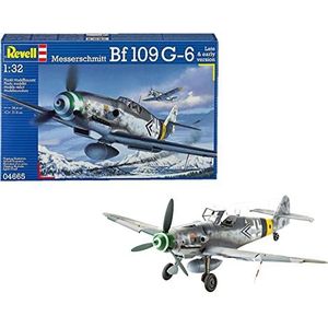 1:32 Revell 04665 Messerschmitt Bf109 G-6 Late & Early Version Plastic Modelbouwpakket