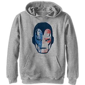 Marvel Iron Man Americana hoodie voor jongens, Sport heide, XL