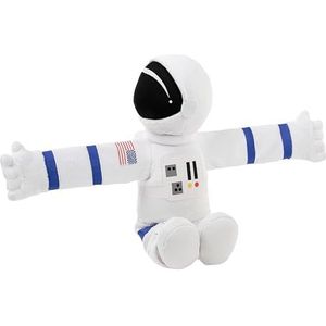 Wild Republic Huggers Astronaut, knuffeldier, 8 inch, klaparmband, pluche speelgoed, vulling is gesponnen gerecyclede waterflessen