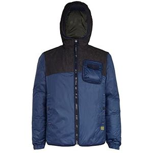 G-STAR Raw Denim Mix Padded Jacket Jas, voor heren, meerkleurig (Sartho Blue D20119-b577-6067), XS