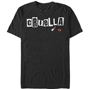 Disney Classics DNCA - Cruella Name Unisex Crew neck T-Shirt Black L
