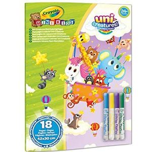 Mini Kids A3 - Kleurplaten incl. 4 stiften