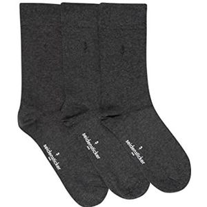 Seidensticker heren business sokken, antraciet, 39 EU