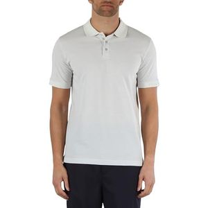 EMPORIO ARMANI Man borduurwerk logo polo strandkleding wit XL, Wit, XL