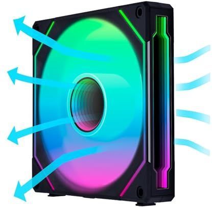 Lian Li UNI Fan SL-INF Infinity 140 Reverse Blade Zwart Enkel 1 PC Pack 14RSLIN1B