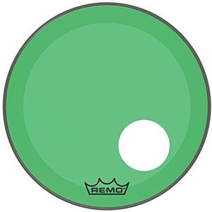 Remo Colortone Powerstroke 3 Drum Head Clear Ported 20 Inches P3-1320-CT-GNOH Groen