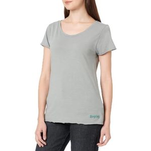 Replay Dames W3327E T-Shirt, 210 Stonehenge Grey, XS