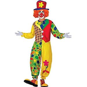 Ciao Clown Clown kostuum voor volwassenen, meerkleurig, maat XXL heren