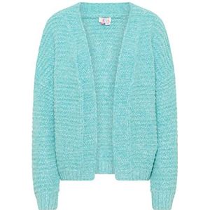 IZIA Chenille Cardigan dames 19025229, turquoise, M/L