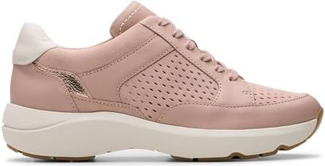 Clarks - Tivoli Walk - Sneakers - Lichtroze - Mesh