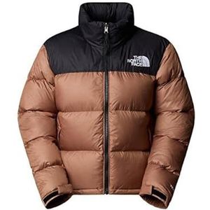 The North Face 1996 Retro Nuptse Donsjack voor dames Latte/Tnf Black L