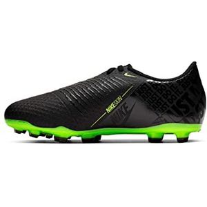 NIKE Jr. Phantom Venom Academy FG Voetbalschoenen, uniseks, volwassenen, Multi kleuren Zwart Volt 7, 36.5 EU