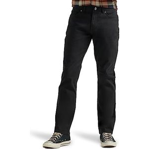 Lee Men's Extreme Motion Athletic Taper Jean, Black, 36W x 32L