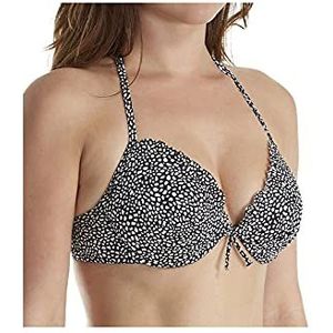 Smart & Sexy Women's Standard Swim Secret Push-up Bikini Top, Itsy Pebbles, 32B
