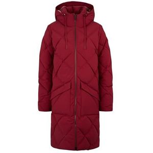 Ziener Dames TALASI wintermantel | warm, ademend, waterdicht, knielang, berry, 36