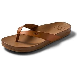 Reef Cushion Court slipper, gegoten kussen voetbed, ondersteuning van de voetboog, NATUURLIJK, 40.5 EU