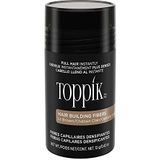 Toppik Hair Building Fibres-Poeder, Lichtbruin, Keratinevezels voor Natuurlijk Dikker Uitziend Haar, 12 g