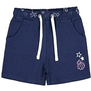 SALT AND PEPPER Baby meisjes shorts met applicatie van organic katoen klassiek, inktblauw, 56