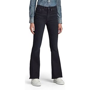G-STAR RAW - 3301 Skinny High Waist Flare - Jeans - Blauw