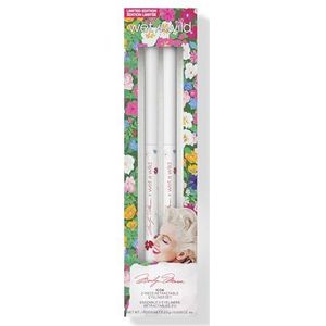 Wet n Wild Marilyn Monroe Icon Retractable Eyeliner Set, 2-Piece Set, Bevat 2 Gel Eyeliner Pennen, Matte Afwerking, Pigmentrijk, Bruin en Wit