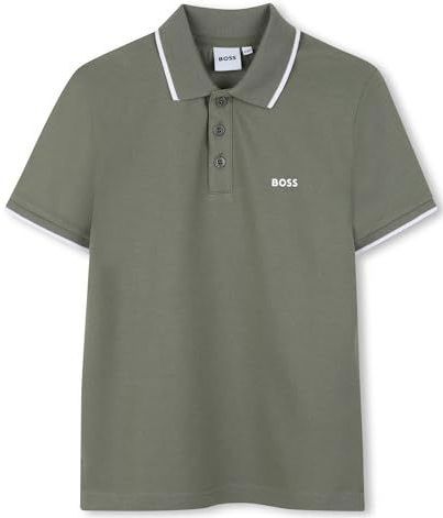 BOSS - J52329 - Polo - Groen - 100% Katoen