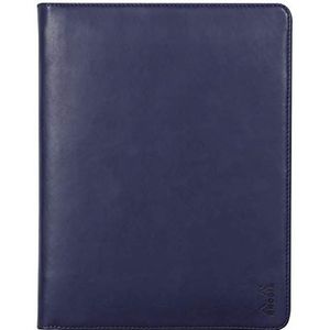 RHODIA 168104C Documentenmap Rhodiarama nachtblauw – voor notitieblokken en notitieboeken A5 of A5+ | gesloten afmetingen 19,5 x 25,5 cm – tablethoes – premium kunstleer