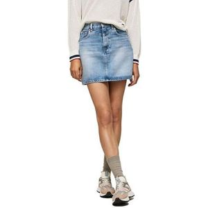 Pepe Jeans Rachel Rok voor dames, Blauw (Denim-pe9), XS