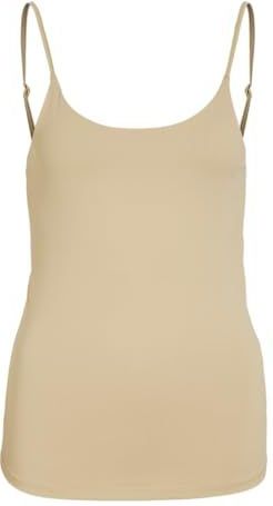 VILA Top 'VIKENZA'  beige