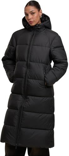 Urban Classics - Manteau d'hiver - Matelassé - Extra Lang - Zwart