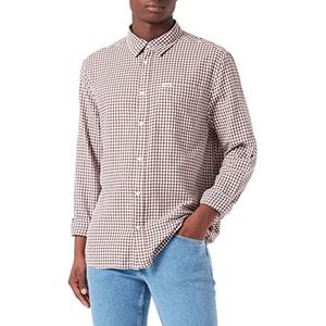 Wrangler Heren 1 Pocket Shirt, Cappuccino, 3X-Large, cappuccino, 3XL