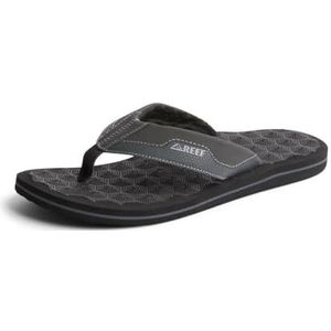 Reef Heren The Ripper Teenslip, Donkergrijs, 10 UK, Donkergrijs, 44 EU