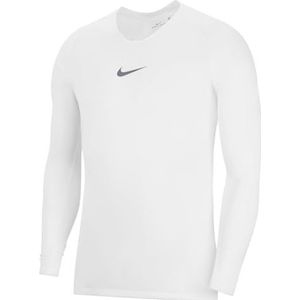 Nike Heren Top Met Lange Mouwen Nike Dri-Fit Park First Layer, Wit/(Cool Grey), AV2609-100, XL