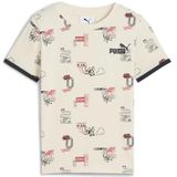 PUMA - Little Runners - T-shirt - Blauw - Katoen