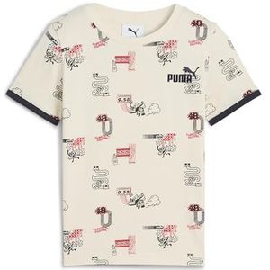 PUMA - Little Runners - T-shirt - Blauw - Katoen