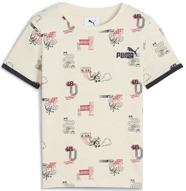 PUMA - Little Runners - T-shirt - Blauw - Katoen