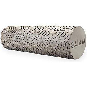 Gaiam Restore Foam Roller – 18 inch Textured Muscle Massager voor Total Body Pain reliëf (back, nek, foot, kalf, leg, arm) | Deep Tissue Massager voor Sore Muscles