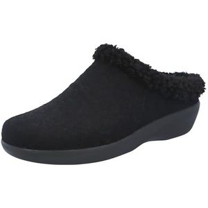 Berkemann Dames Stine Pantoffel, zwart, 42 2/3 EU