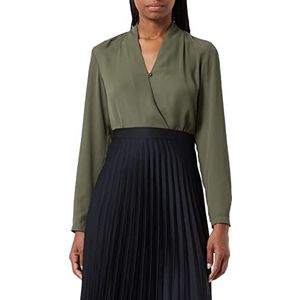 Seidensticker - Damesblouse - Groen - Polyester