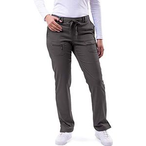 Adar Pro schrobben Voor Dames - broodmager Been Yoga schrobben Broek - P4100P - Tinnen - 2X