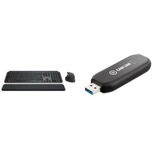 Logitech MX Keys S & Elgato Cam Link 4K, externe camera-capture