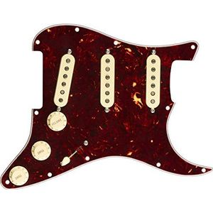 Fender 0992345500 Pre-Wired Pickguard Strat Vintage Noiseless - S/S/S - Tortoise Shell,rood