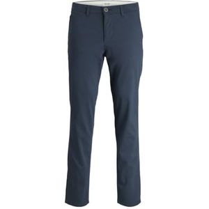 JACK & JONES Jpstmarco Jjturner chinobroek voor heren, Navy Blazer, 34W x 34L, navy blazer, 34W / 34L