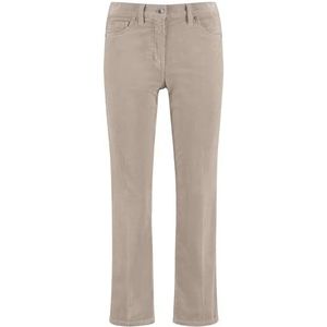 GERRY WEBER Edition broek vrije tijd verkort, Travertine Washed, 42