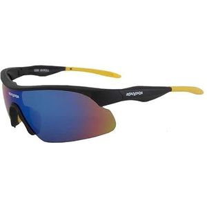 Kayak 0388 Junior Skirolbril, jeugd, uniseks, geel/zwart (meerkleurig), eenheidsmaat