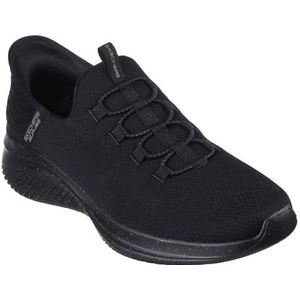 Skechers heren Ultra Flex 3.0 Right Away sportschoenen, Black Mesh/Trim, 49.5 EU breed