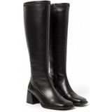 Art - Vlier - Laarzen - Zwart - Leer - 8 tot 10 cm - Ritssluiting - Casual