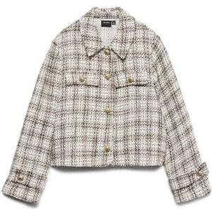 VERO MODA - VMZILJAFIE SHORT JACKET - Jasje - Grijs - Leren Jassen