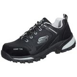 Skechers Heren Galton in afwachting van constructie laars, zwart/grijs, 7 UK, Zwart Grijs, 41 EU